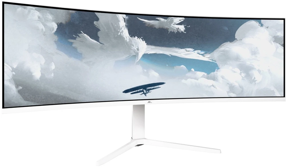 Monitorius Arozzi | Nova | 49 " | VA | 32:9 | 165 Hz | 4 ms | 5120 x 1440 pikselių | 350 cd/m² | HDMI jungtys quantity 2 | Baltas
