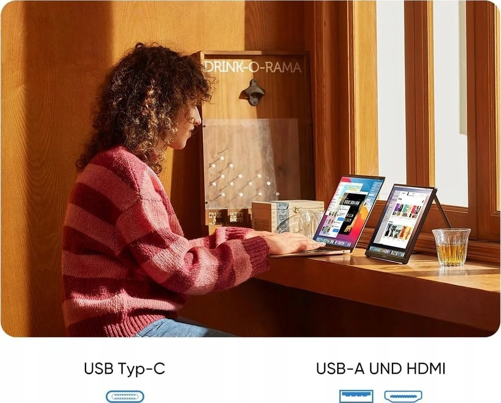 Arzopa nešiojamas monitorius A1 15.6"