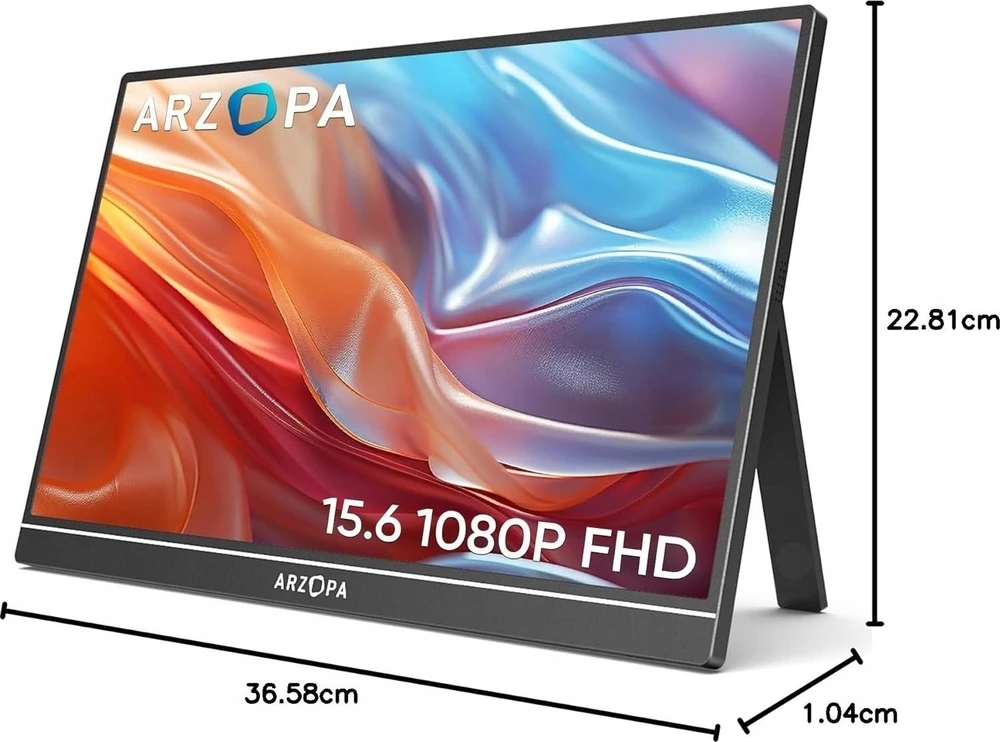 Arzopa nešiojamas monitorius A1 15.6"