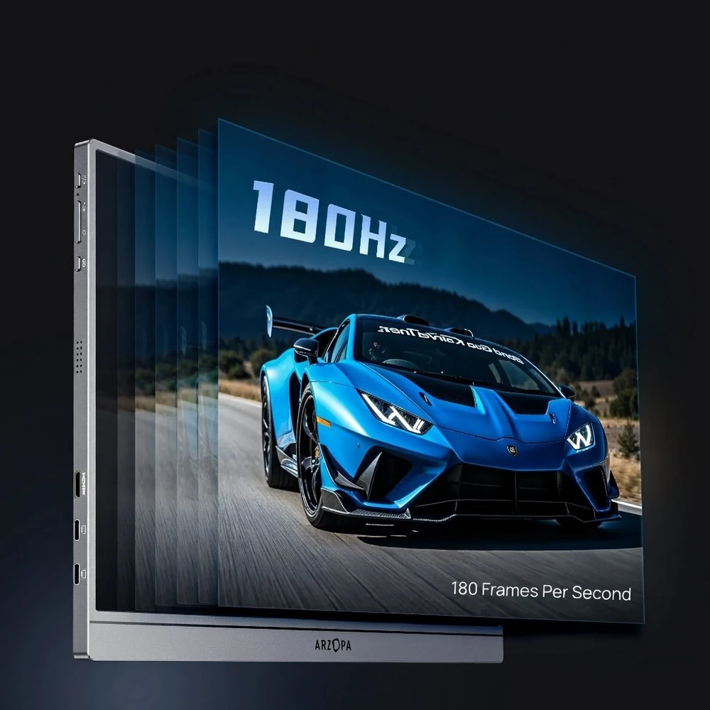 Nešiojamas monitorius Arzopa Z3FC, 16.1" 2.5K IPS, 180Hz, USB-C