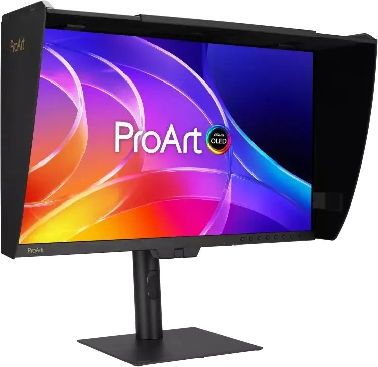 Monitorius ASUS ProArt Ekranas OLED PA27USD - 240Hz | 4K | QD-OLED | 26.5" | 1000nits | HDR400 | Thunderbolt 4 | USB-C PD 96W