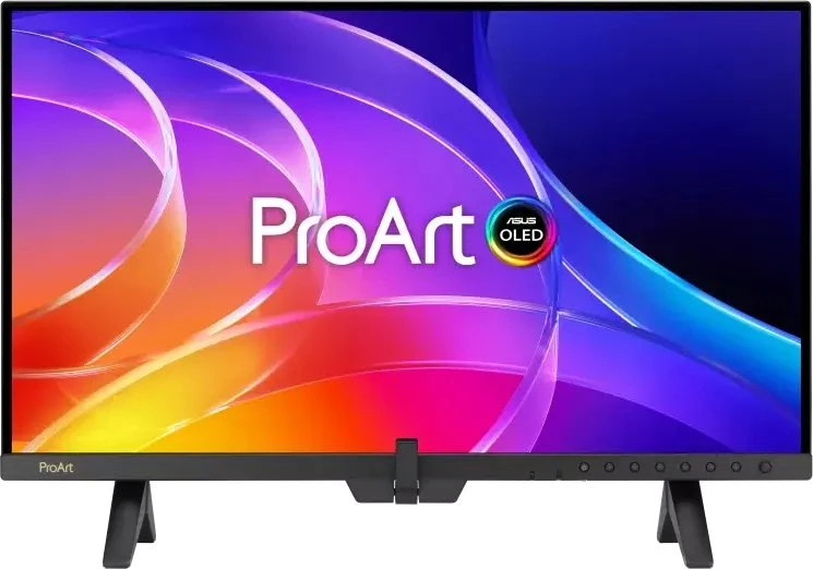 Monitorius ASUS ProArt Ekranas OLED PA27USD - 240Hz | 4K | QD-OLED | 26.5" | 1000nits | HDR400 | Thunderbolt 4 | USB-C PD 96W