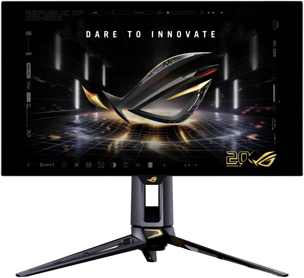 Monitorius Asus ROG Swift OLED PG27AQWP-G Edition 20 monitorius komputerowy 67,3 cm (26.5") 2560 x 1440 px Wide Quad HD Juodas (90LM0CF0-B02971)