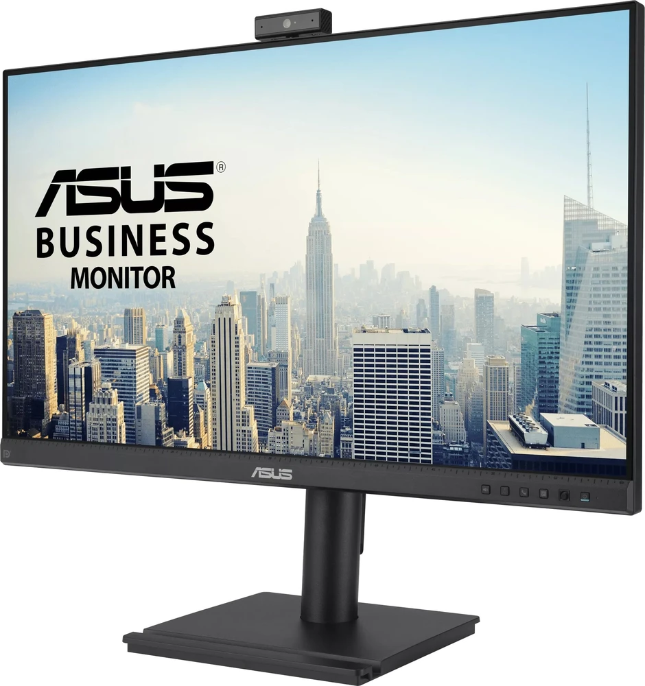 ASUS BE279QFK vaizdo konferencijų monitorius 27 colių IPS WLED FHD 16:9 100Hz 250cd/m2 5ms HDMI DP D-Sub 2.0M Kamera Juodas