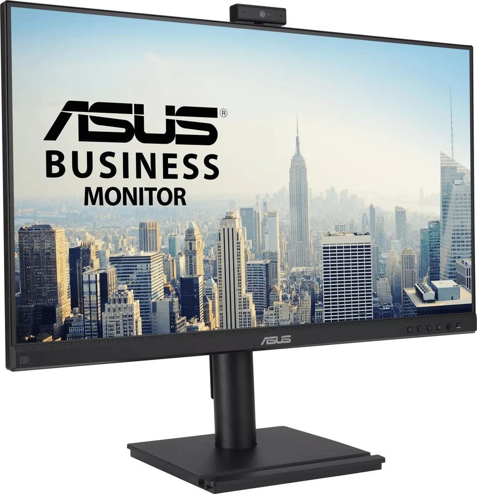 ASUS BE279QFK vaizdo konferencijų monitorius 27 colių IPS WLED FHD 16:9 100Hz 250cd/m2 5ms HDMI DP D-Sub 2.0M Kamera Juodas