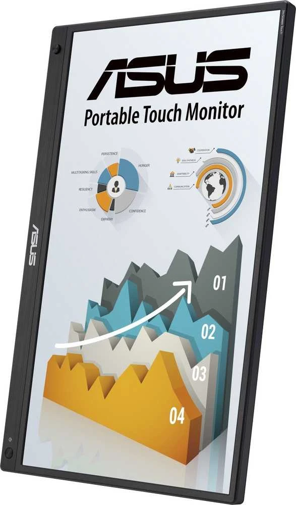 Monitorius ASUS ZenScreen Touch MB16AHT, 15,6", 1920x1080, 60Hz, IPS, 5ms