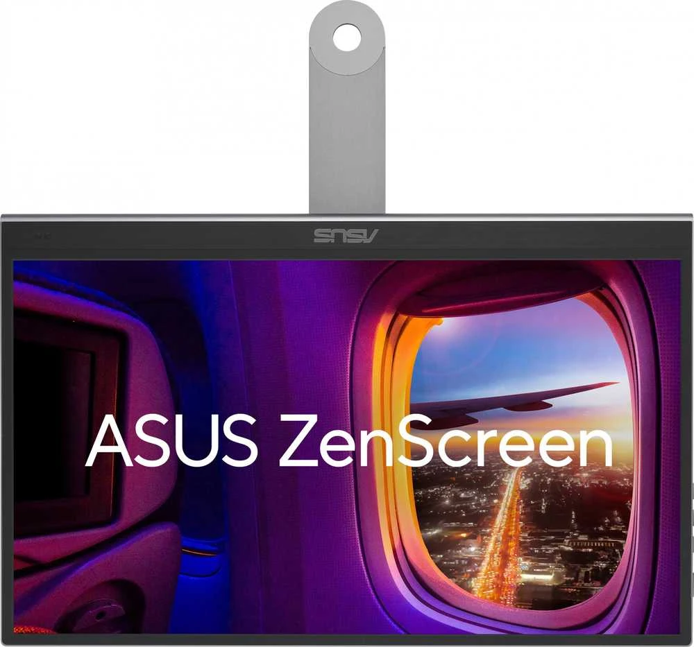 ASUS ZenScreen OLED MQ16AHE nešiojamas monitorius 15.6" FHD OLED 16:9 60Hz 400cd/m2 1ms HDMI USB-C Juodas+Gray