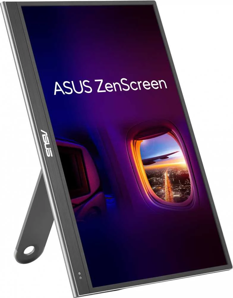 ASUS ZenScreen OLED MQ16AHE nešiojamas monitorius 15.6" FHD OLED 16:9 60Hz 400cd/m2 1ms HDMI USB-C Juodas+Gray