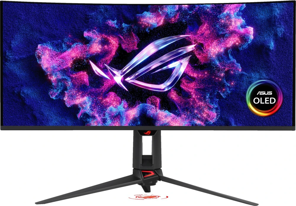 ASUS ROG Swift OLED PG34WCDN computer monitorius 86.4 cm (34") 3440 x 1440 pikselių Wide Quad HD QD-OLED Juodas