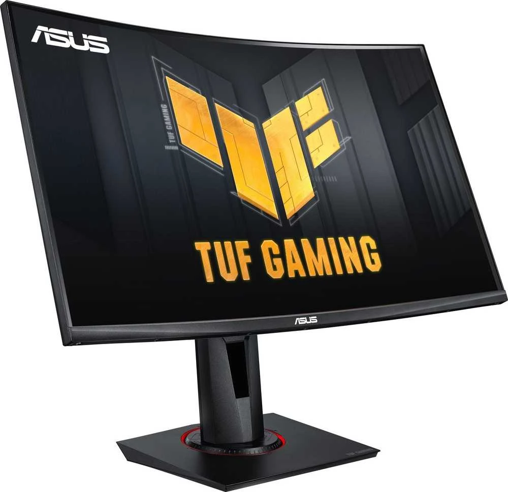Monitorius TUF Gaming VG27VQM Curved Gaming Monitor – 27 inch/Full HD(1920x1080)/240Hz/Extreme Low Motion Blur™/ Adaptive-sync/ Freesync™ Premium/ 1ms (MPRT)