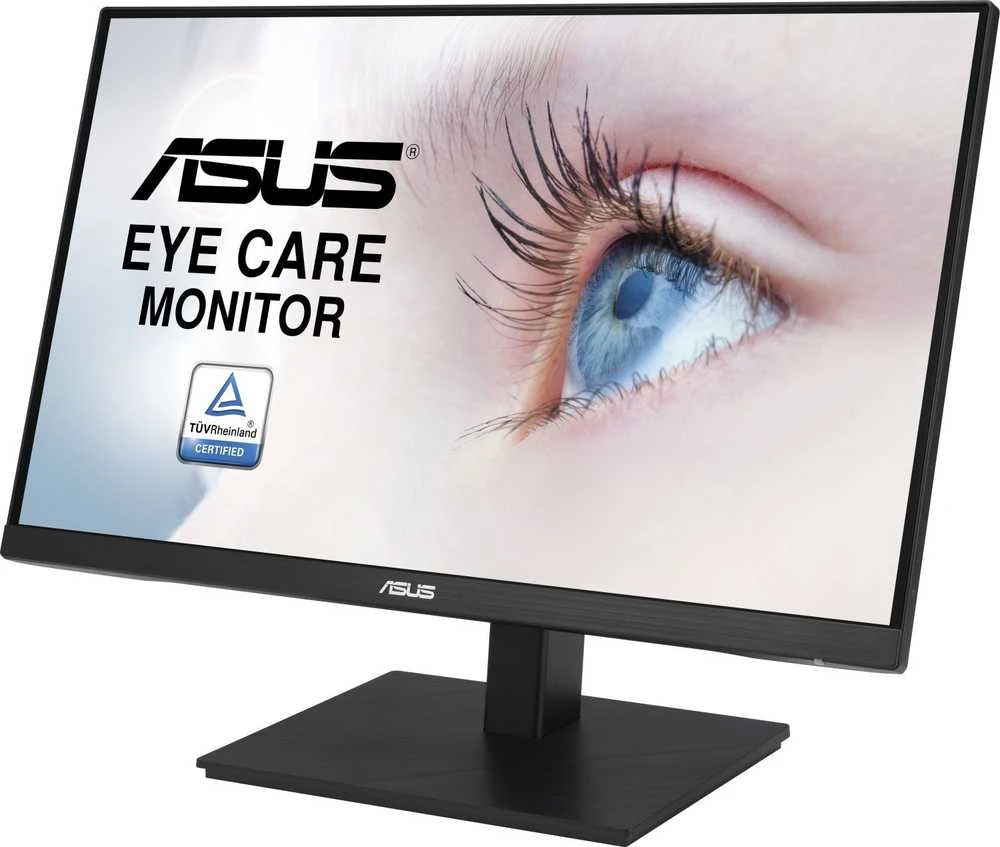 ASUS 23.8? 1080P MONITORIUS (VA24EQSB) – FULL HD, IPS, 75HZ, VIDUOTI GARSIAKARIAUSIAI, AKIŲ PRIEŽIŪRA, ŽEMAS Mėlyno ŠVIESA, BE BIRGOJIMO, MONTAVIMAS VESA, AUKŠČIO REGULIAVIMAS, BE RĖMŲ, EKRANAS, USB TRANSPORTAS, HDMI, VGA
