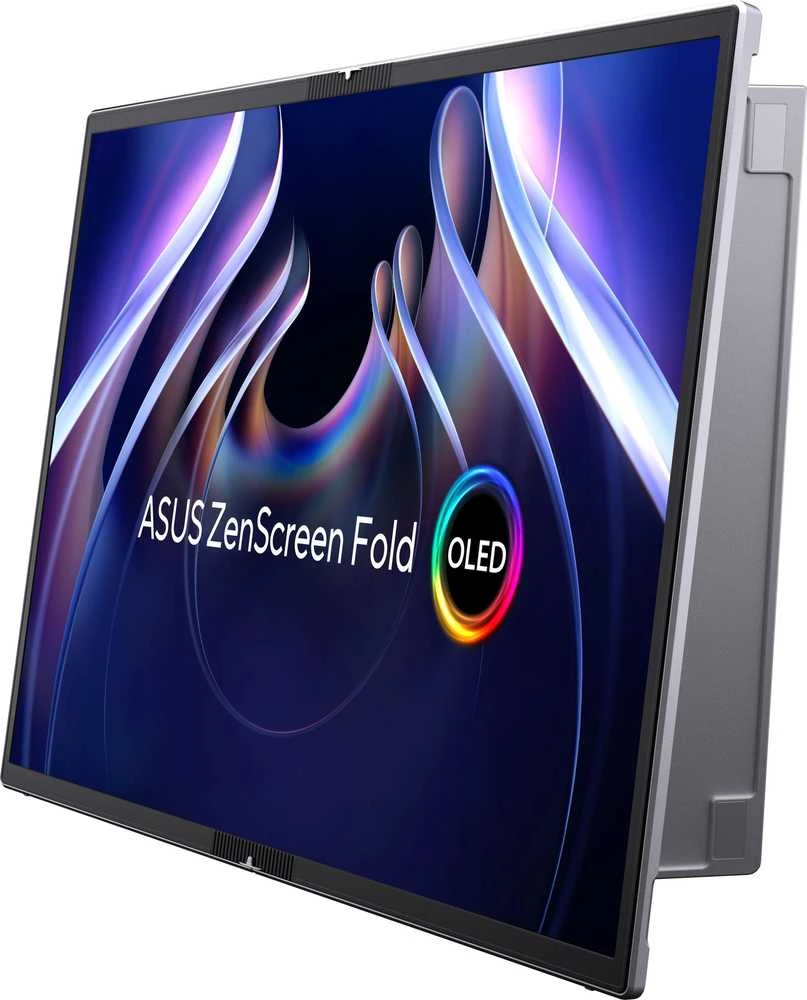 ASUS ZenScreen Fold OLED MQ17QH nešiojamas monitorius 17,3 colio OLED WUXGA 4:3 60Hz 350cd/m2 0,2ms Mini HDMI 2xUSB-C