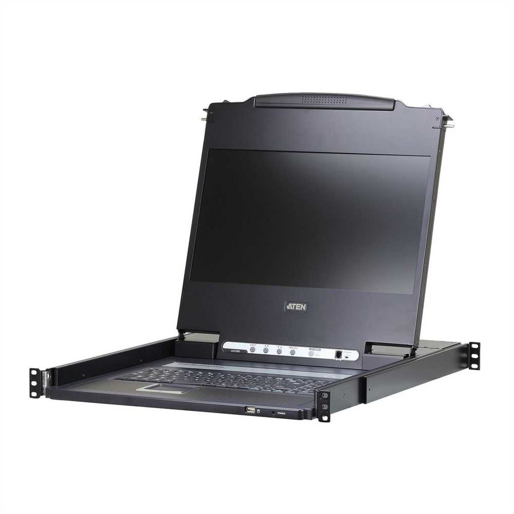 Valiklis Monitorius Aten CL6700MW DE vieno bėgelio 17.3'' (USB, HDMI / DVI / VGA) DE išdėstymas (CL6700MW-ATA-2XK06GG)