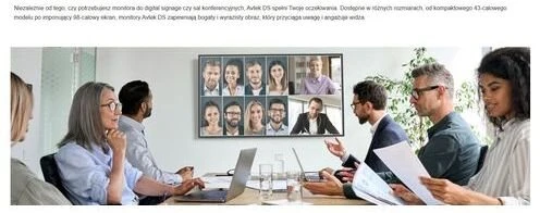 AVTEK DS2 86" INFORMACINIS MONITORIUS