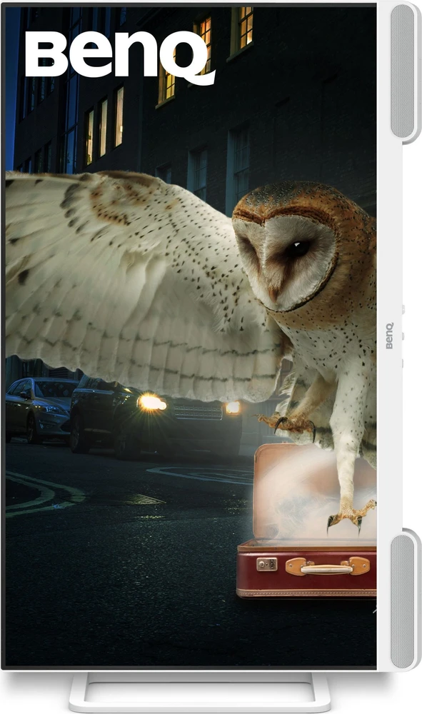 Monitorius BENQ EW2790U 27 colių 4K 95 P3 USB-C 65W USB šakotuvas su LBL+ treVolo SPK nuotolinio valdymo pultu