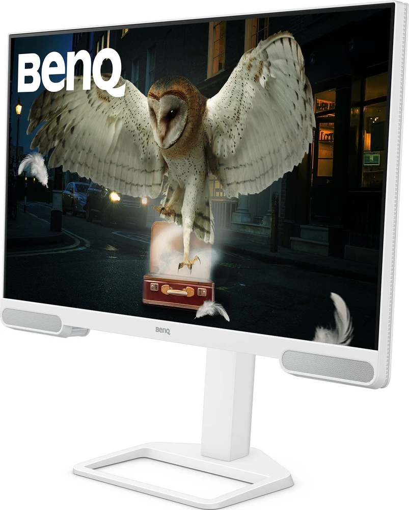 Monitorius BENQ EW2790U 27 colių 4K 95 P3 USB-C 65W USB šakotuvas su LBL+ treVolo SPK nuotolinio valdymo pultu