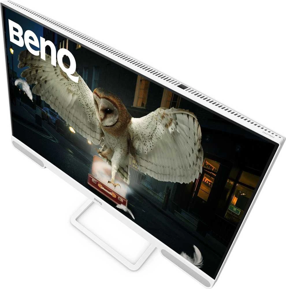 Monitorius BENQ EW2790U 27 colių 4K 95 P3 USB-C 65W USB šakotuvas su LBL+ treVolo SPK nuotolinio valdymo pultu