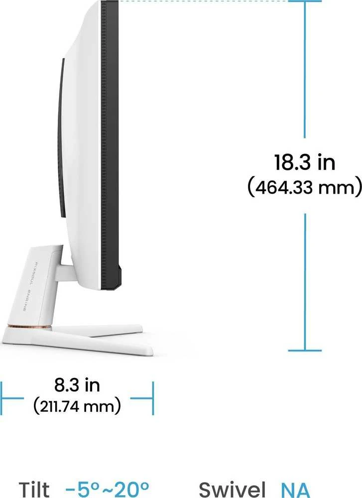 BENQ EX271 27 colių IPS FHD 400cd/m2 1ms 180Hz HDMIx2 DP šakotuvas USB garsiakalbiai