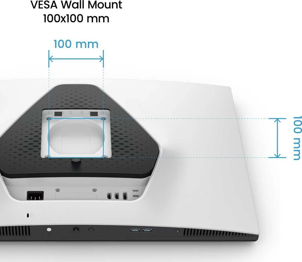 Monitorius BENQ EX271Q 27 colių IPS QHD 350cd/m2 1ms HDMI x 2 DP USB C DP režimas PD65W šakotuvas USB Pivot