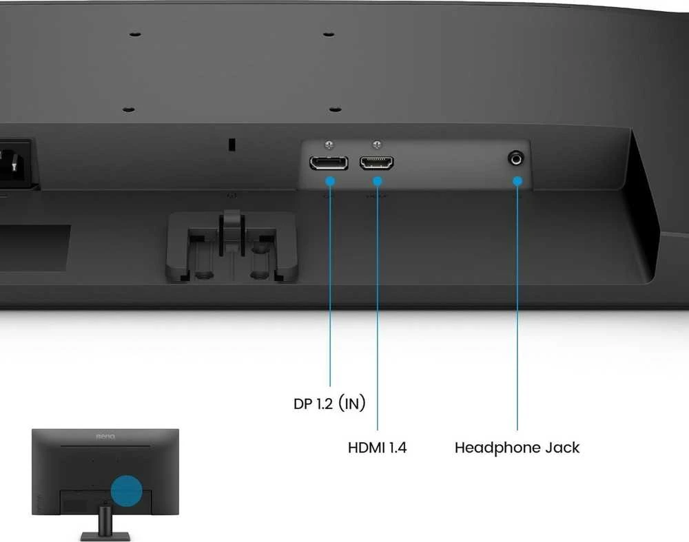 Monitorius BENQ GW2491 24" FHD IPS 100HZ HDMI/DP