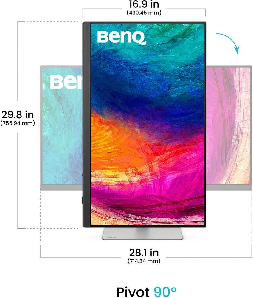 BENQ PD3226G 32? 4K IPS, 95% P3, USB C, PD90W THUNDERBOLT 4 DESIGNER MONITORIUS