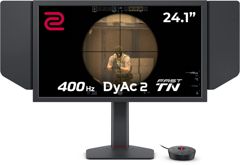 BENQ XL2566X+ 24,1 colio FHD TN 400 Hz 0,5 ms 320 cd/m2 HDMI DP DyAc2 žaidimų monitorius