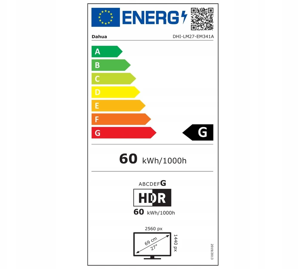 Monitorius Dahua Technology LM27-EM341A QD-MiniLED