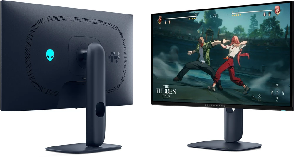 Monitorius Alienware | AW2725D | 27 " | QD-OLED | QHD | 16:9 | 280 Hz | 0.03 ms | 2560 x 1440 pikselių | 250 cd/m² | HDMI 2x