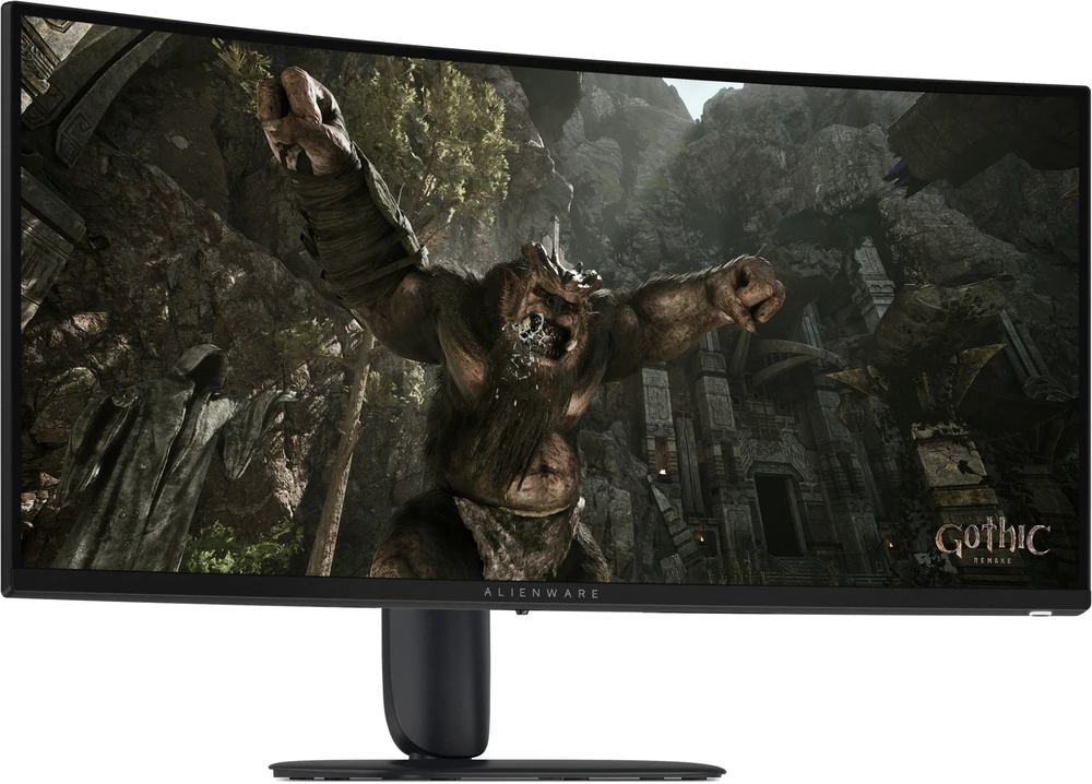 Monitorius Dell Alienware AW3426DWM kompiuterio monitorius 86,4 cm (34'') 3440 x 1440 px 4K Ultra HD LCD Juodas (210-BWPZ)