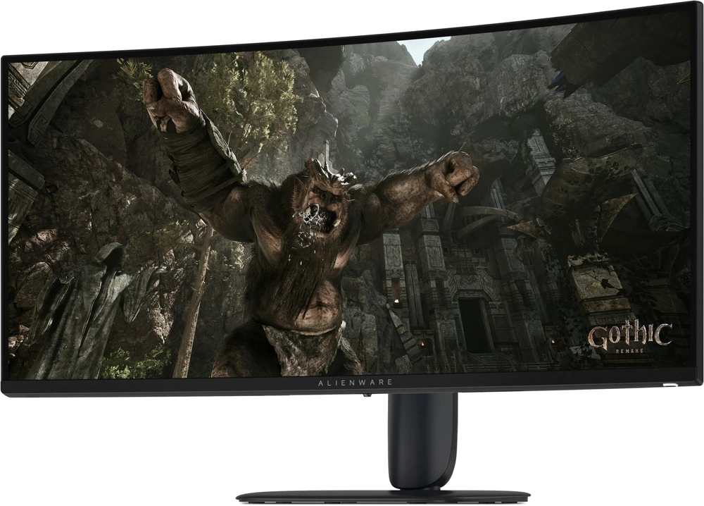 Monitorius Dell Alienware AW3426DWM kompiuterio monitorius 86,4 cm (34'') 3440 x 1440 px 4K Ultra HD LCD Juodas (210-BWPZ)