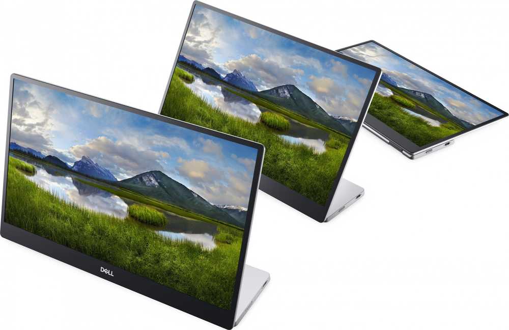 Dell | Portable Monitorius | P1424H | 14 " | LCD | FHD | 16:9 | N/A Hz | 6 ms | 1920 x 1080 | 300 cd/m² | Sidabrinis