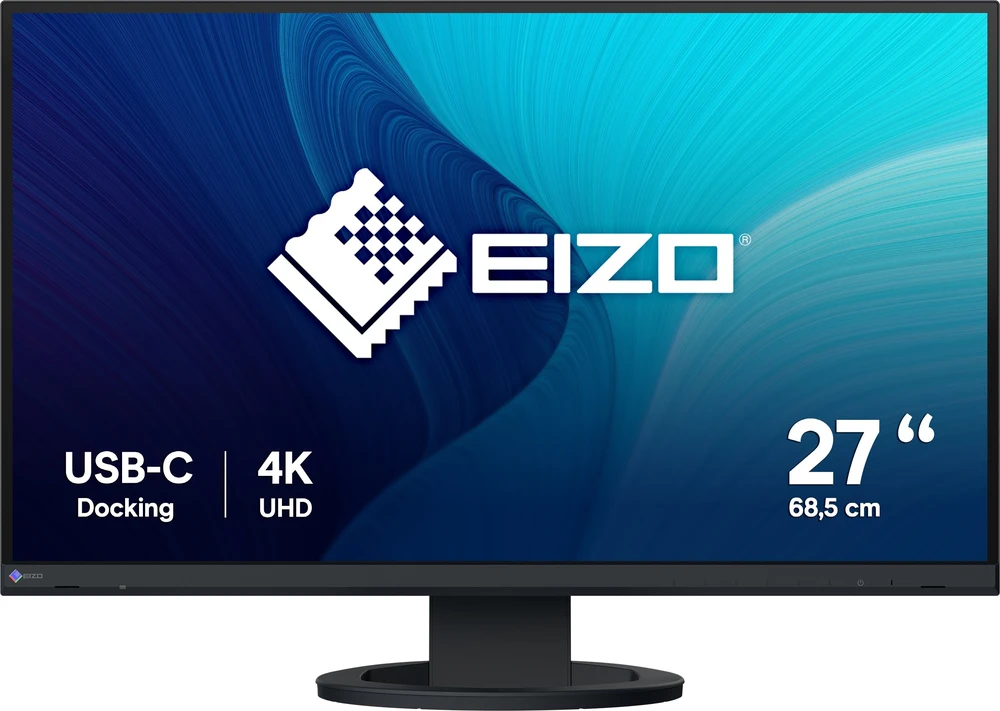 Monitorius EIZO FlexScan EV2740S-BK - IPS | 4K | USB-C PD 70W | 27"