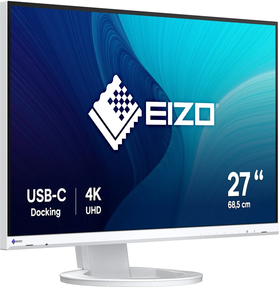 Monitorius EIZO FlexScan EV2740S-WT - IPS | 4K | USB-C PD 70W | 27"