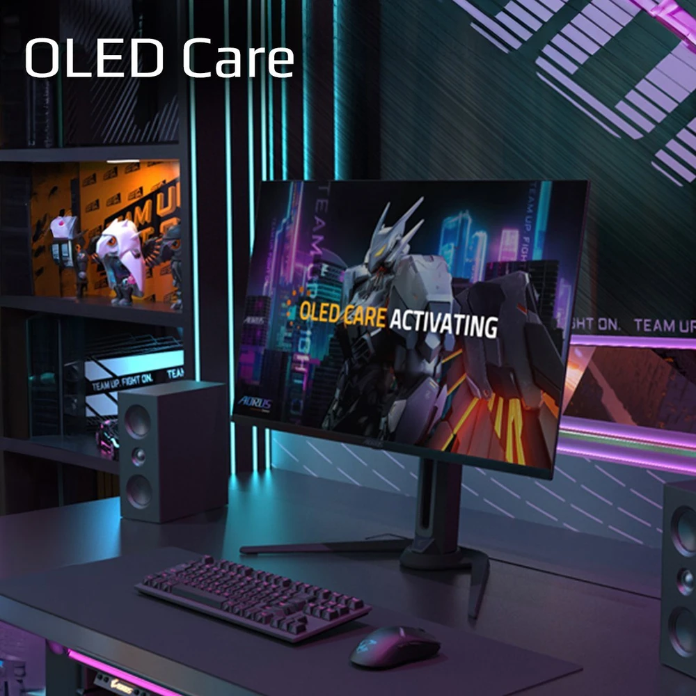 Monitorius Gigabyte | AORUS FO32U EK1 | 31.5 " | OLED | 165 Hz | 0.03 ms | 3840 x 2160 pikselių | 250 cd/m² | HDMI jungtys quantity 2