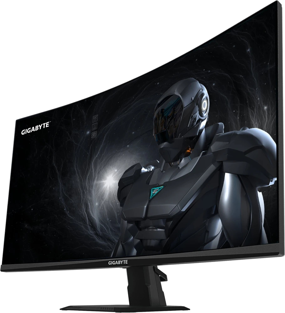 „GIGABYTE GS27FCA“, 27 colių įstrižainės lenktas „Full HD“ monitorius, 200 Hz, VA panelė, adaptyvioji sinchronizacija