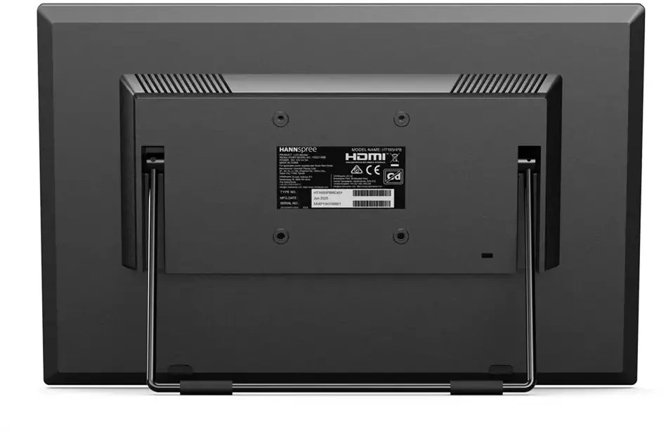 Monitorius Hannspree 39.6cm(15,6) HT165HPB 16:9 M-Touch HDMI juodas