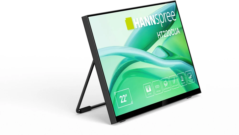 Carruzzo Hannspree HT220CUA kompiuterio monitorius 54,5 cm (21.4″) 1920 x 1080 pikseliai „Full HD“ LED Lietimui jautrus ekranas Juoda