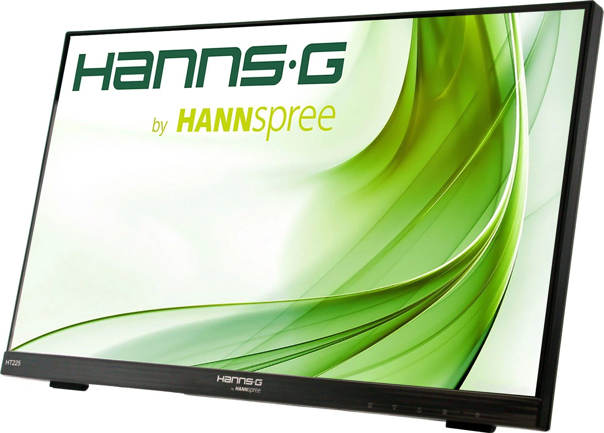 Monitorius Hannspree HT 225 HPB 54,6 cm (21.5") 1920 x 1080 pikseliai Juoda „Multi-touch“ Stalo paviršius