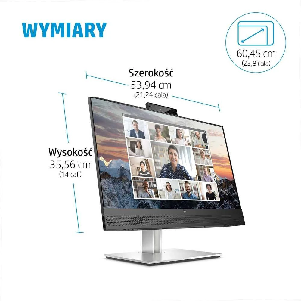 Hewlett Packard (HP) Monitorius HP E24m G4 (40Z32E9)