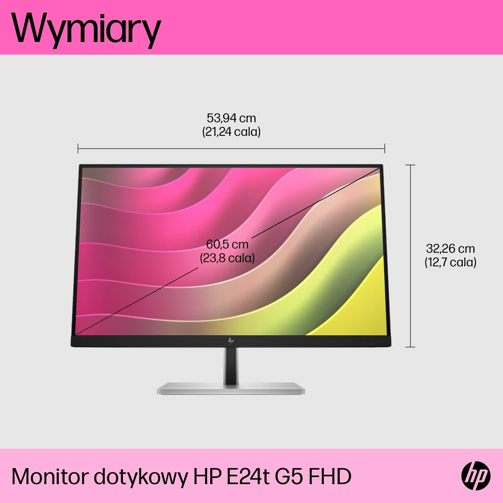 Monitorius HP E24t G5 (6N6E6AA)