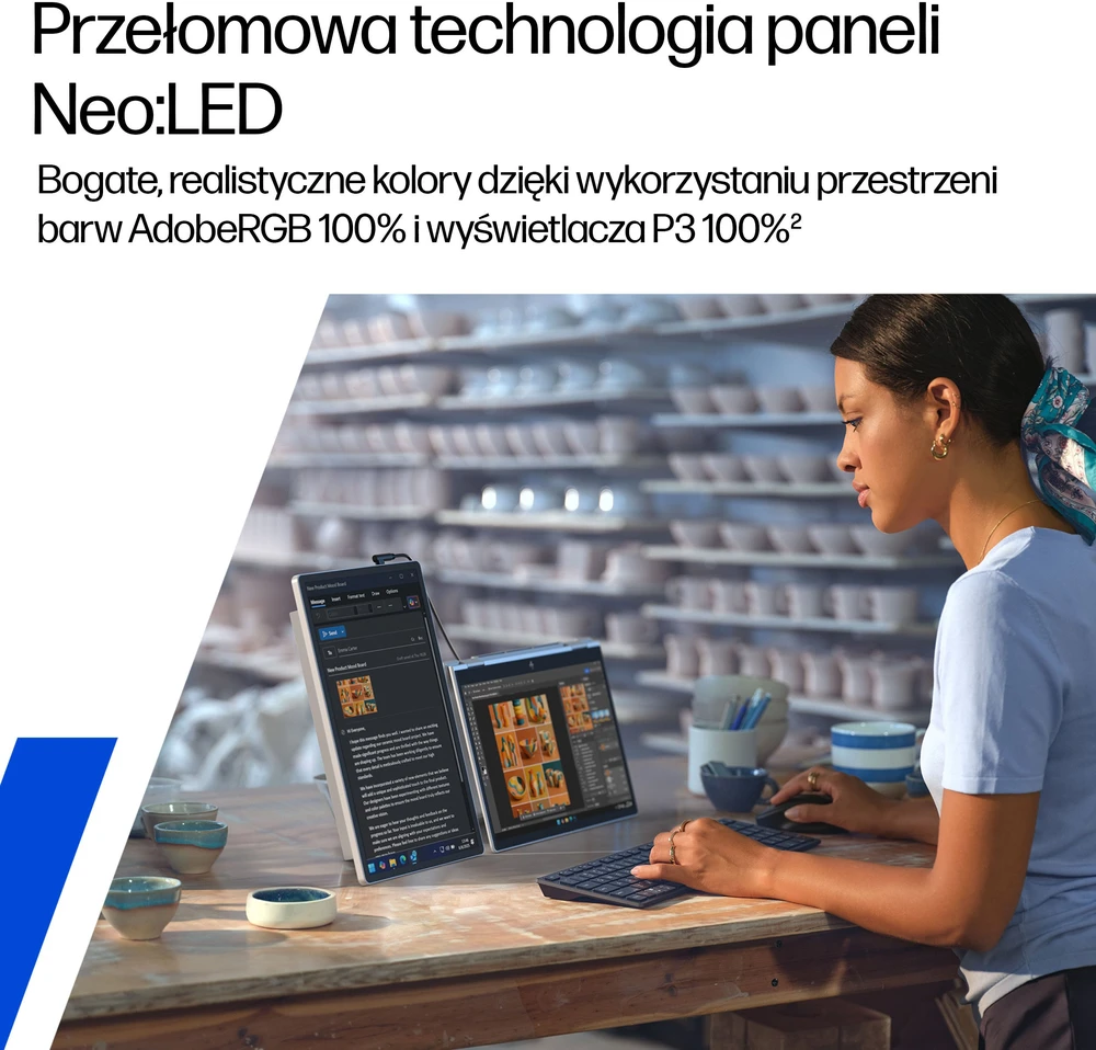 HP 514pn 5 serijos „Pro“ nešiojamasis monitorius – 14,36 colio, 2560 x 1600 WQXGA, 16:10, 75 Hz, 400 nitų AG, IPS, 2 USB-C, pakreipimo funkcija, 3 matmenys (pakeičia E14 G4)