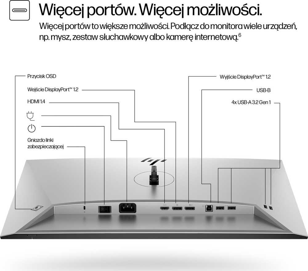 Monitorius HP Series 7 Pro 724PF (8X530AT)