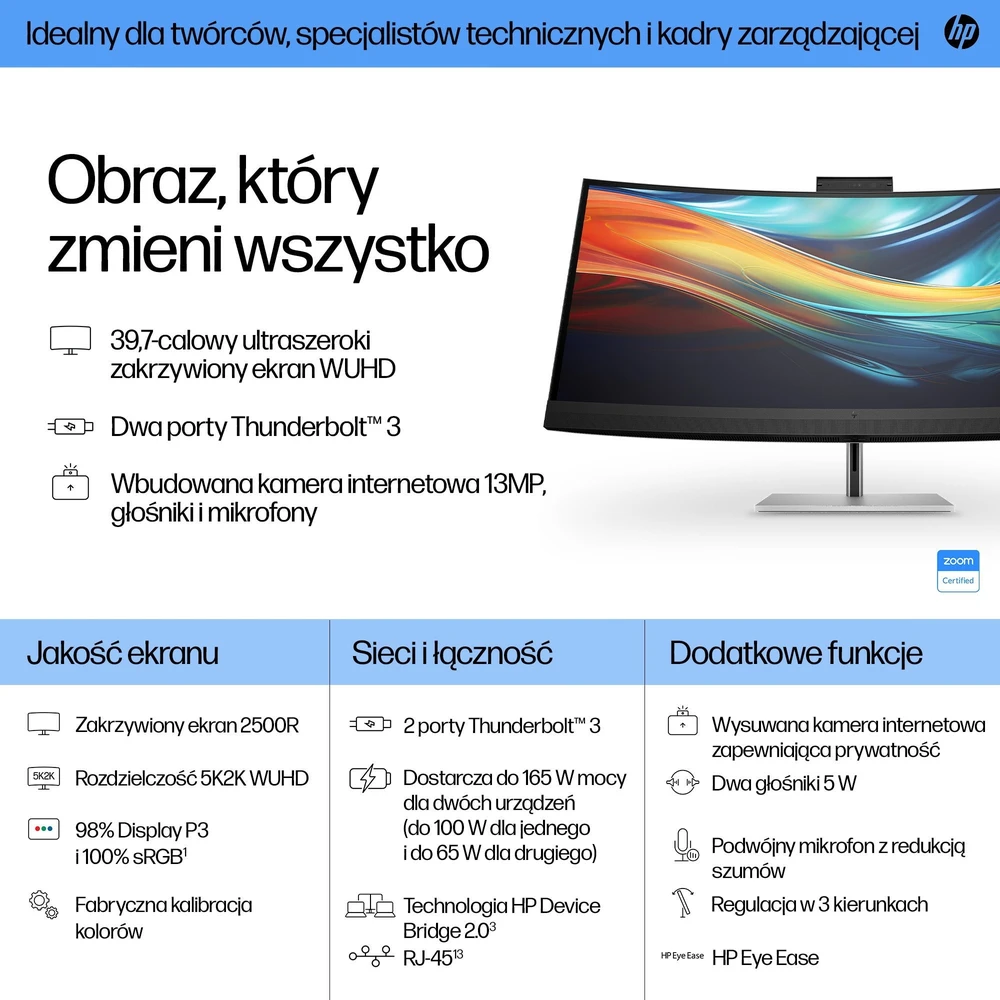 Monitorius HP Pro 740pm 5K2K (8Y2R2AA)