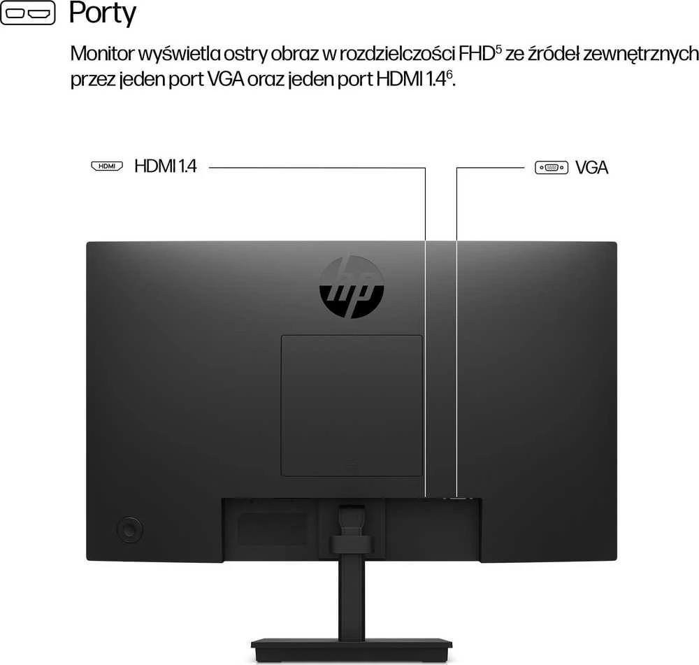 HP 322pv Series 3 Pro FHD monitorius - 21.45" 1920x1080 FHD 250-nit 100Hz AG, VA, HDMI/VGA, pakreipimas, 3 metimai (pakeičia P22v)
