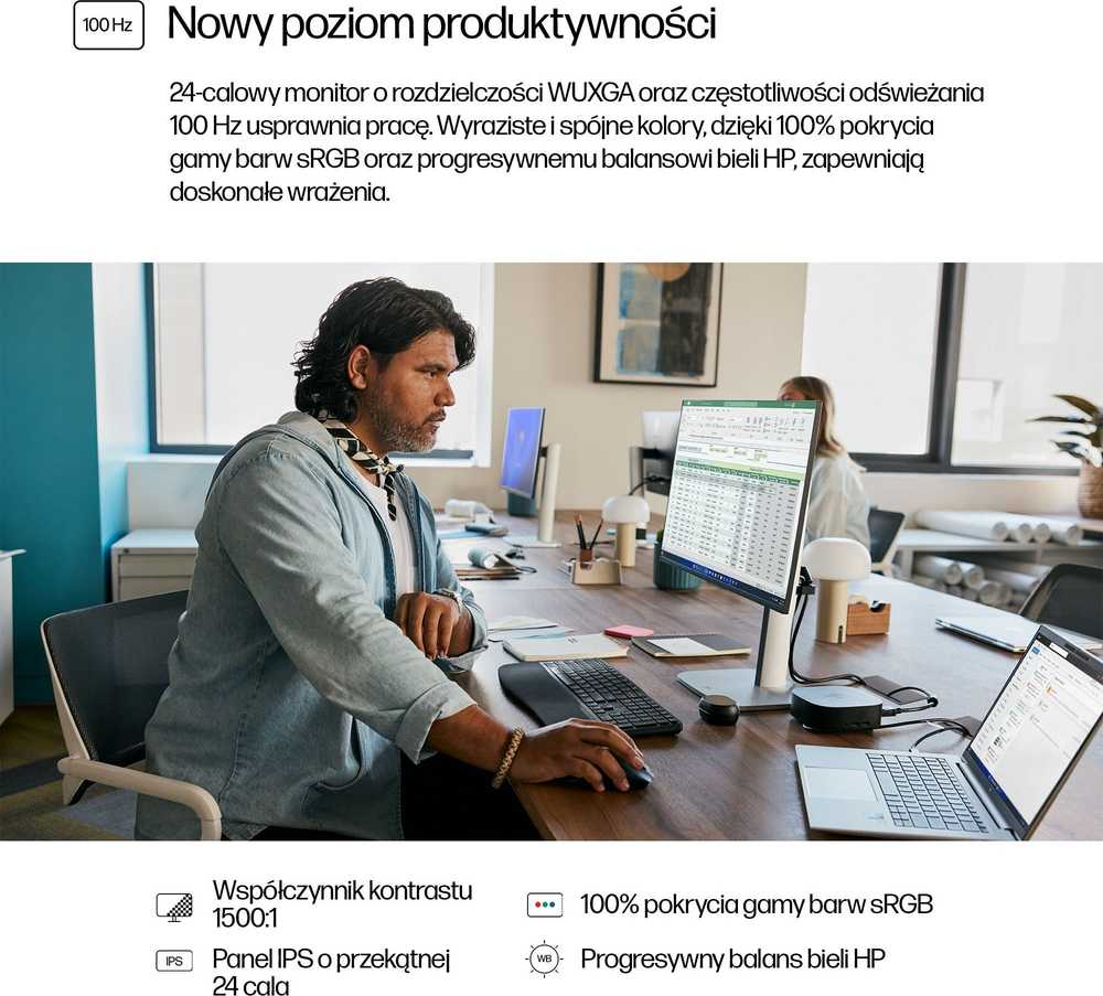Monitorius HP Series 5 Pro 524pn (9D9A7AA)