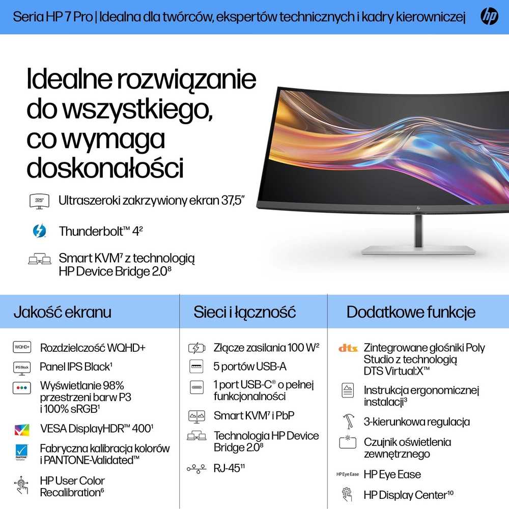 Monitorius HP Series 7 Pro (8K167A5)
