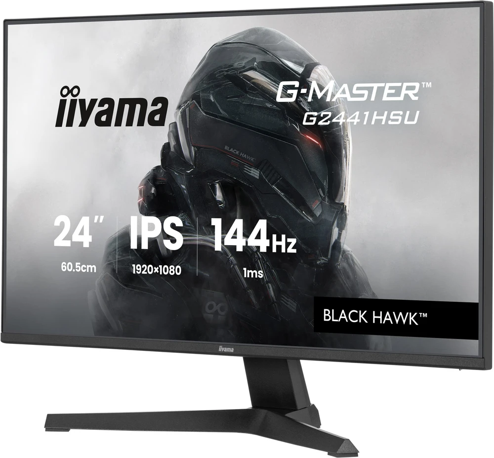 iiyama G2441HSU-B1 computer monitorius 60.5 cm (23.8") 1920 x 1080 pikselių