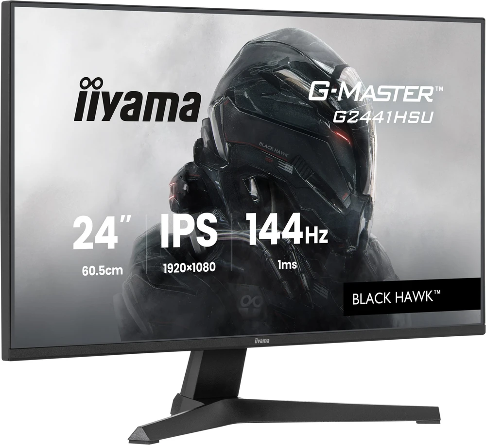 iiyama G2441HSU-B1 computer monitorius 60.5 cm (23.8") 1920 x 1080 pikselių