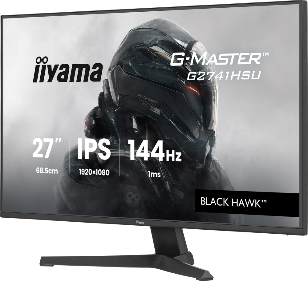 iiyama G-MASTER G2741HSU-B1 computer monitorius 68.6 cm (27") 1920 x 1080 pikselių Full HD Juodas