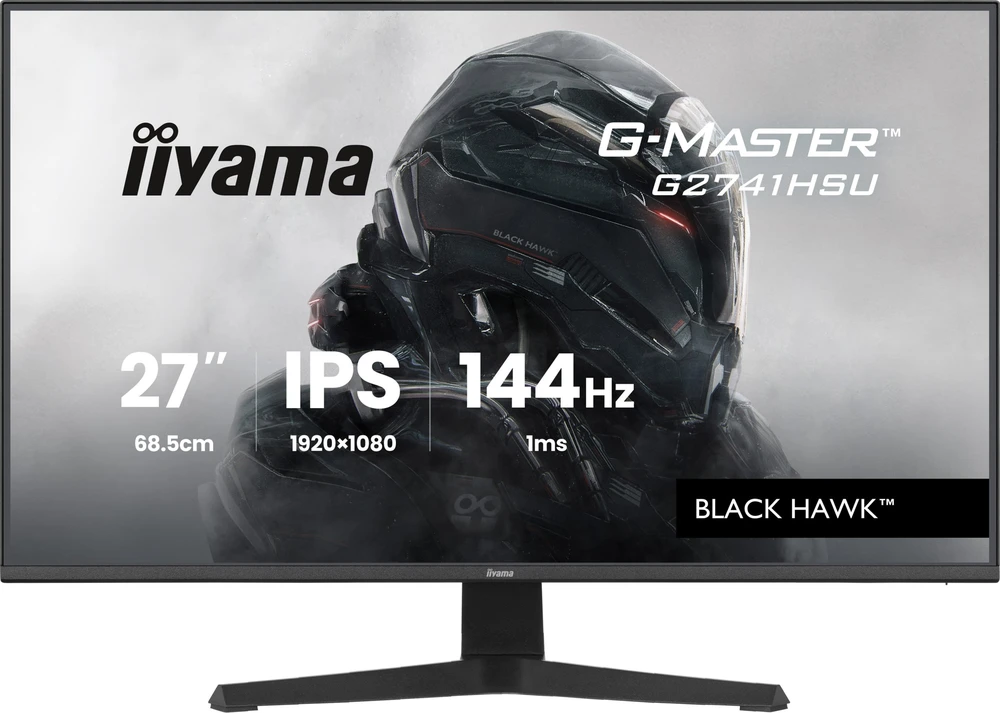 iiyama G-MASTER G2741HSU-B1 computer monitorius 68.6 cm (27") 1920 x 1080 pikselių Full HD Juodas